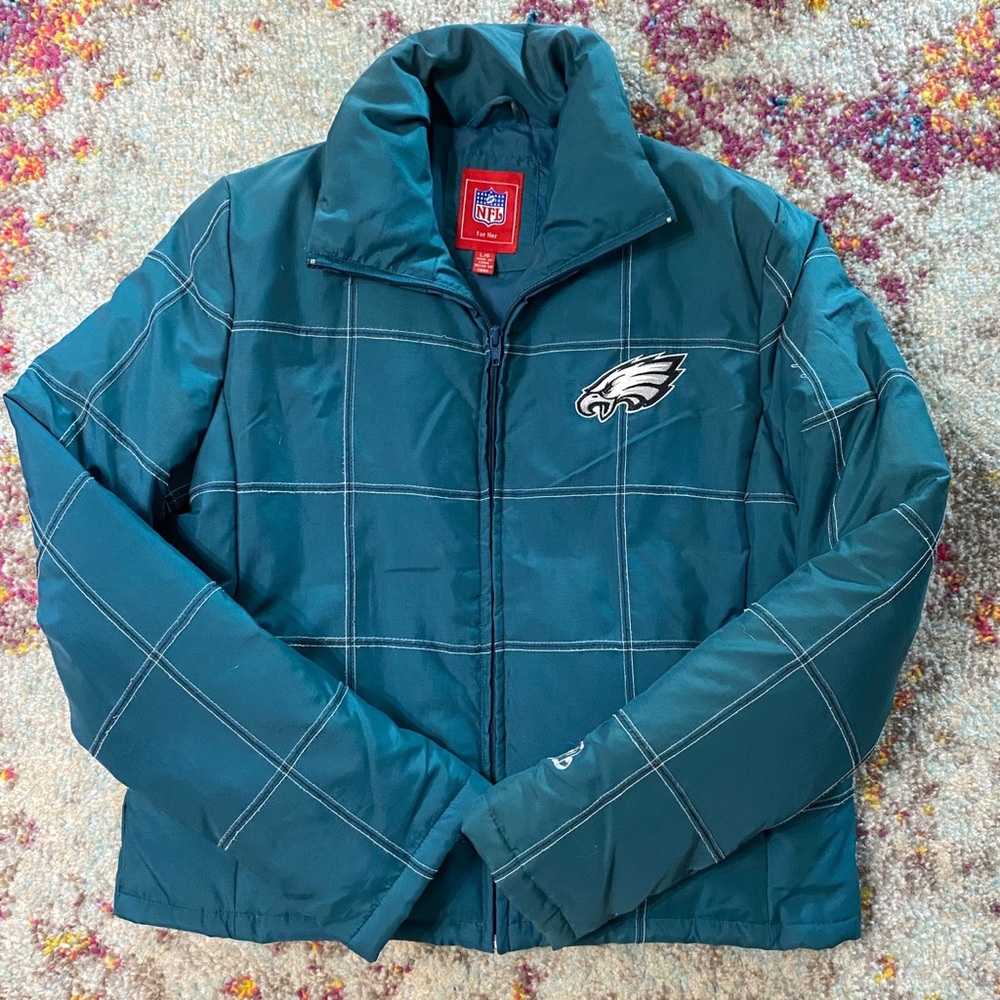 Philadelphia eagles Womens Winter Coat sz L